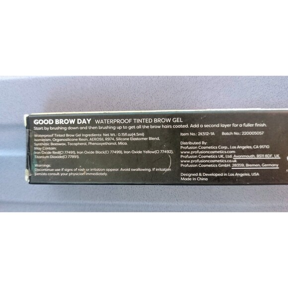 Profusion Cosmetics Good Brow Day Blonde Eyebrow Makeup Neutral Subtle Career 15 - Picture 9 of 16